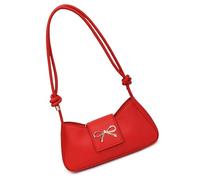 Songelt Shoulder Bags For Womens Purse Bowknot Shoulder Crossbody Bag Trendy Leather Handbag Elegant Bowknot Handbag Gifts Clutch Purse With Zipper Closure