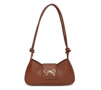 Songelt Shoulder Bags For Womens Purse Bowknot Shoulder Crossbody Bag Trendy Leather Handbag Elegant Bowknot Handbag Gifts Clutch Purse With Zipper Closure