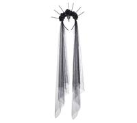 Songelt Skull Flower Hairhoop Festival Headband Halloween Dress Up Costume Headpiece Theme Party Headband Adult Holiday Props Festival Headpiece