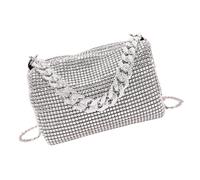 Songelt Sparkling Rhinestones EveningBag With Chain For Women Shoulder Bags Casual Handbag For Prom And Banquets Women's Glitters Clutch