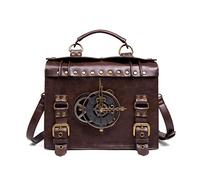 Songelt Steampunk Gear Crossbody Bags Retro Messenger Bags Gothic Shoulder Handbags Satchel Phone Pouch For Women Ladies Tote Bag
