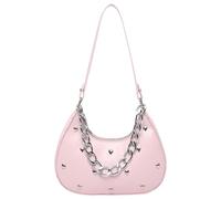 Songelt Stylish Armpit Purse Office Handbag With Rivet Decors Elegant Women's Shoulder Bag For Shopping And Dating Occasion Shoulder Bag