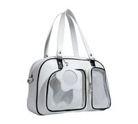 Songelt Stylish Crossbody Bag PU Shoulder Bags Large Capacity Transparent Pin Display Underarm Bag For Everyday Use Daily Commute