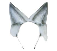Songelt Stylish Foxes Ears Hair Hoop Headband Costume Headpiece Comfortable Plush Accessory For Children And Adults Animal Headwear