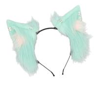 Songelt Stylish Foxes Ears Hair Hoop Headband Costume Headpiece Comfortable Plush Accessory For Children And Adults Fashionable Plush Earband