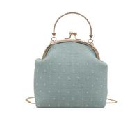 Songelt Stylish Metallic Chain Evening Purse In Luxurious Shoulder Crossbody Purses Elegant Handbag For Special Occasion Portable Evening Bag For Essential
