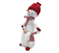 Songelt Stylish Snowman Plush Dolls Gnomes Decoration Display Ornament For Holiday Festivities And Warm Home Atmospheres Child's Toy