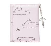 Songelt Stylish Women's Wallet PU Leather Coin Purse with Elegant Bows Designs and Rabbits Pattern Detail for Stylish Ladies Bowknot Wallet