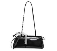 Songelt Sweet Bows Shoulder Bag For Women Trendy Hoboes Toted Handbag Pu Leather Underarm Purse Clutches Purse With Zipper Trendy Underarm Bag