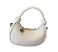 Songelt Trendy 2025 Glossy Women Knotted Top Handle Crossbody Shoulder Bag With Detachable Chain Strap For Various Occasion Detachable Chain Strap