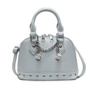 Songelt Trendy 2025 Women's Shoulder And Crossbody Bags In Glossy PU Shell Handbags With Elegant Rivet Decors For Everyday Use Glossy PU Handbag