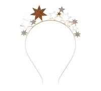 Songelt Trendy Star Headband Children Adults Hair Hoop New Year Headwear Fashion For Birthdays Christmas Parties Durability Headbands