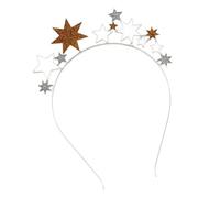 Songelt Trendy Star Headband Children Adults Hair Hoop New Year Headwear Fashion For Birthdays Christmas Parties Durability Headbands