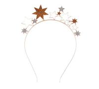 Songelt Trendy Star Headband Children Adults Hair Hoop New Year Headwear Fashion For Birthdays Christmas Parties Durability Headbands