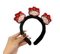 Songelt Unique Embroidery Snake Headband For Traditional Chinese Spring Festival Celebration Snake Hairhoop For Various Occasion Zodiacal Theme Headband