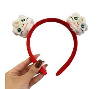 Songelt Unique Embroidery Snake Headband For Traditional Chinese Spring Festival Celebration Snake Hairhoop For Various Occasion Zodiacal Theme Headband