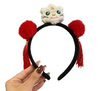 Songelt Unique Embroidery Snake Headband For Traditional Chinese Spring Festival Celebration Snake Hairhoop For Various Occasion Zodiacal Theme Headband