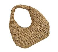 Songelt Unique Women's Top Handle Bags With Natural Raffia Design Lightweight Practical Zippers Bags For Fashionable Looks Modern Women's Handbag