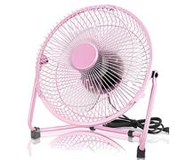 Songelt USB Powered Metal 8 Inch Portable USB Desk Fan With 2 Speeds Cooling Fan For Home Office Table Outdoor Desk Small Fans Small Quiet Quiet With Clip For Portable Clip