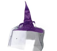 Songelt Vampires Halloween Hats Stage Performances Hat Ladies Fashionable Hat Villainous Witch For Halloween Yard Parties Carnivals Witch Hats