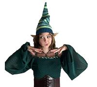 Songelt Warm Caps Knit Halloween Witch Hat Cute Knitted Caps Girls Winter Hats Soft Comfortable Headwear For Women Witch Hat Women Knit For Cute Hats Halloween Costume