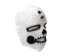 Songelt Warm Skull Knitted Hat Casual For Creative Three-eye Knit Hat Handmade Personality Halloween Party For Men Women Knitted Baby With Ear Flaps Frog Hats Women Hats Newborn