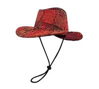 Songelt Western Sweet Cool Cowboy Hat Costume Cosplay Cap Ornament Household Supplies For Unisex Female Male Hat Supplies
