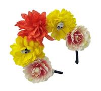 Songelt Witch Skull Devil Rose Headband Dark Flower For Carnivals Party Handmade Party Costume Devil Halloween Headband Kids
