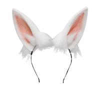 Songelt Women Animal Ears Headdress Plush Furry Headband Anime For Halloween Christmas Cosplay Accessories Ears Headband