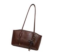 Songelt Women Bag Large Capacity Shoulder Bag Top Handle Handbag PU Leather Armpit Ladies Commuting Stylish Underarm Women Armpit Large Capacity Handbag All-matching Shoulder Underarm