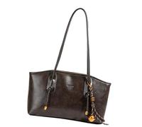 Songelt Women Bag Large Capacity Shoulder Bag Top Handle Handbag PU Leather Armpit Ladies Commuting Stylish Underarm Women Armpit Large Capacity Handbag All-matching Shoulder Underarm