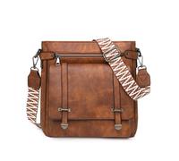 Songelt Women Bag Stylish Shoulder Bag Fashion Crossbody Commuting PU Leather Bucket Large Capacity Messengers Women Crossbody Large Capacity Shoulder Commuting Fashion Bucket