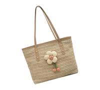 Songelt Women Beach Bag Large Capacity Armpit Bag Stylish Vacation Straw Shoulder Fashion Handbag For Travel Women Straw Shoulder Beach Handwoven Handbag Stylish Armpit