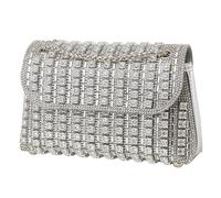 Songelt Women Evening Clutches Purses Rhinestones Envelope Bag Handbag Chain Crossbody Shoulder Bag Trendy Underarm Gifts Chain Crossbody Shoulder