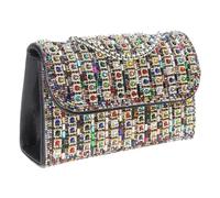 Songelt Women Evening Clutches Purses Rhinestones Envelope Bag Handbag Chain Crossbody Shoulder Bag Trendy Underarm Gifts Chain Crossbody Shoulder
