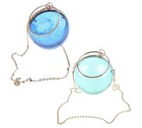 Songelt Women Handbag Cowboy Shoulder Purse Acrylic Chain Fashion Handbags Circular For Ball Shape Crossbody Bags Plush Bags Goth