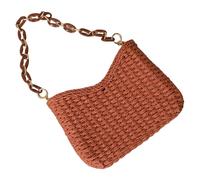 Songelt Women’s Small Hand Woven Bag Handmade Underarm Bags Square Purse Travel Vacation Shoulder Bag For Beach Vacation Outdoor Activity
