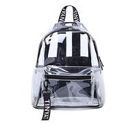 Songelt Women Transparent PVC Backpack Travel School Daypack Rucksack For Teenager Girls School Backpack For Women Fashion