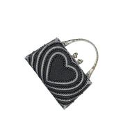 Songelt Womens Chain Strap Crossbody Bag Elegant Evening Bag Glittering Handbag Rhinestones Banquet Shoulder For Party Womens Rhinestones Banquet Evening Elegant Crossbody Handbag