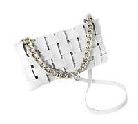 Songelt Women's Evening Handbags Braided Shoulder Bag PU Leather Weave Purse With Chain Weave Purses And Handbags For Women