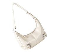 Songelt Women's PU Shoulder Bag Stylish Underarm Purse Handbag Fashionable Armpit Bags Buckles Decoration For Everyday Use Stylish Handheld Purse