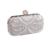Songelt Womens Wedding Bag Rhinestones Clutches Purse Handbag All-matching Shoulder Bag Elegant Evening Chain Crossbody Women Shoulder Rhinestones Evening Elegant Clutches Purse For Banquet