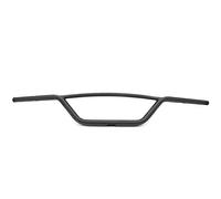 SONGGDZ Motorcycle Drag Bars Handlebar, Motorcycle 22mm 25mm Steering Wheel Handlebar Retro Motorbike Handle Bars For XL883 XL1200 X 48 Dyna Softail Chopper Cafe Racer(25mm Black)