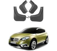 SONGGM 4 Pcs Car Mud Flaps for Suzuki SX4 S-Cross 2014-2021, Front Rear Splash Guards Wheel Protection Splashproof Mudguards Accessories