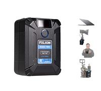 SONGING Fxlion NANO TWO 98WH Tiny V-mount/V-lock Battery with Type-C, D-tap, USB A, Micro USB for Cameras, Camcorders,Large LED Lights, Monitors, MacBook and Smartphone