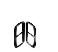 SONGLULU Car Exhaust Pipe Cover for Benz C Class W206 C200 C220 C260 C300 2022,Stainless Exhaust Tip Cover,Pipe Trim Tail Pipe Tail Muffler Tip Tail Throat Tailpipe Accessories,A1