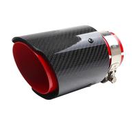 SONGLULU Car Exhaust Pipe for Range Rover Sport 2010-2013(with computer box),Stainless Exhaust Tip Pipe Trim Tail Pipe Tail Muffler Tip,Tail Throat Tailpipe Accessories,Glossy/Red 63-89mm