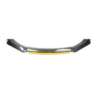 SONGLULU Car Front Bumper Front Spoilers for Range Rover Velar 2017-2020,Lip Splitter Spoiler Body Kit Anti-Collision Protector,plitter Diffuser Accessorie,A-Carbon Fiber Yellow