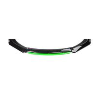 SONGLULU Car Front Bumper Front Spoilers for Range Rover Velar 2017-2020,Lip Splitter Spoiler Body Kit Anti-Collision Protector,plitter Diffuser Accessorie,B-Black Green