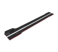 SONGLULU Car Side Skirts for Nissan Juke 2010-2019,Running Boards Side Steps Extension Protector,Splitters Diffuser Lip Anti-Collision Guard Pedals Winglet Wings Accessories,2m-Red